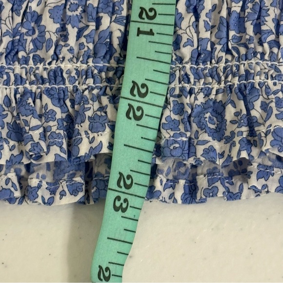 J. Crew Puff-Sleeve Smock Blouse Top Women's XL D'Anjo Coast Floral Cottagecore - Picture 9 of 9